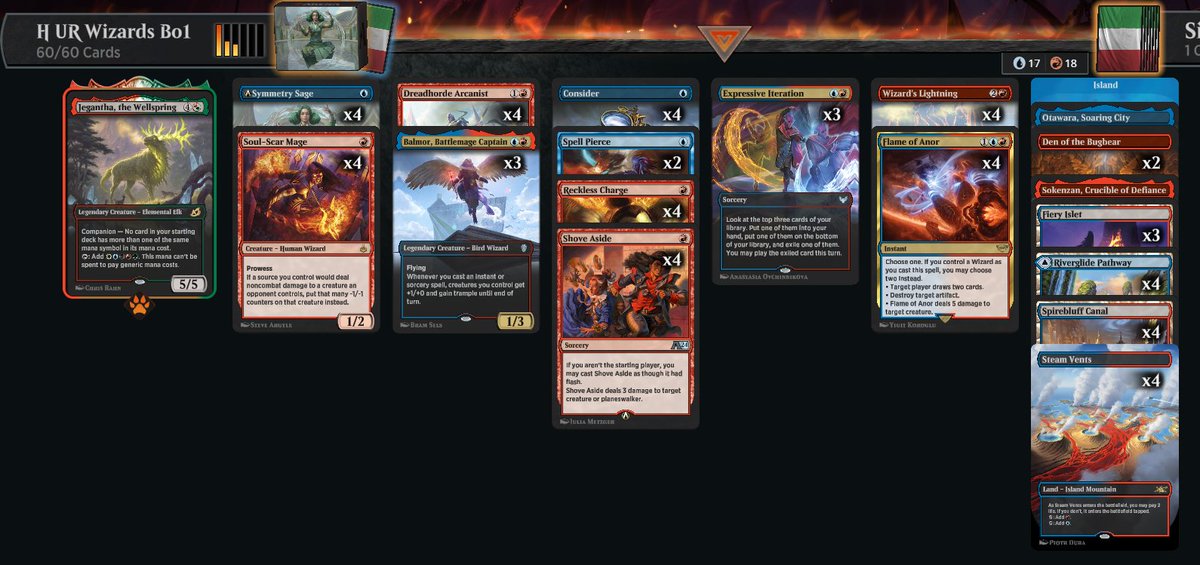 This deck is Hot (21W 2L 91% Win Rate)
mtgazone.com/user-decks/o9g…
<a href="/mtgazone/">MTG Arena Zone</a> <a href="/ArenaDecklists/">Arena Decklists</a> <a href="/fireshoes/">Robert Taylor🔥</a> #mtgarena