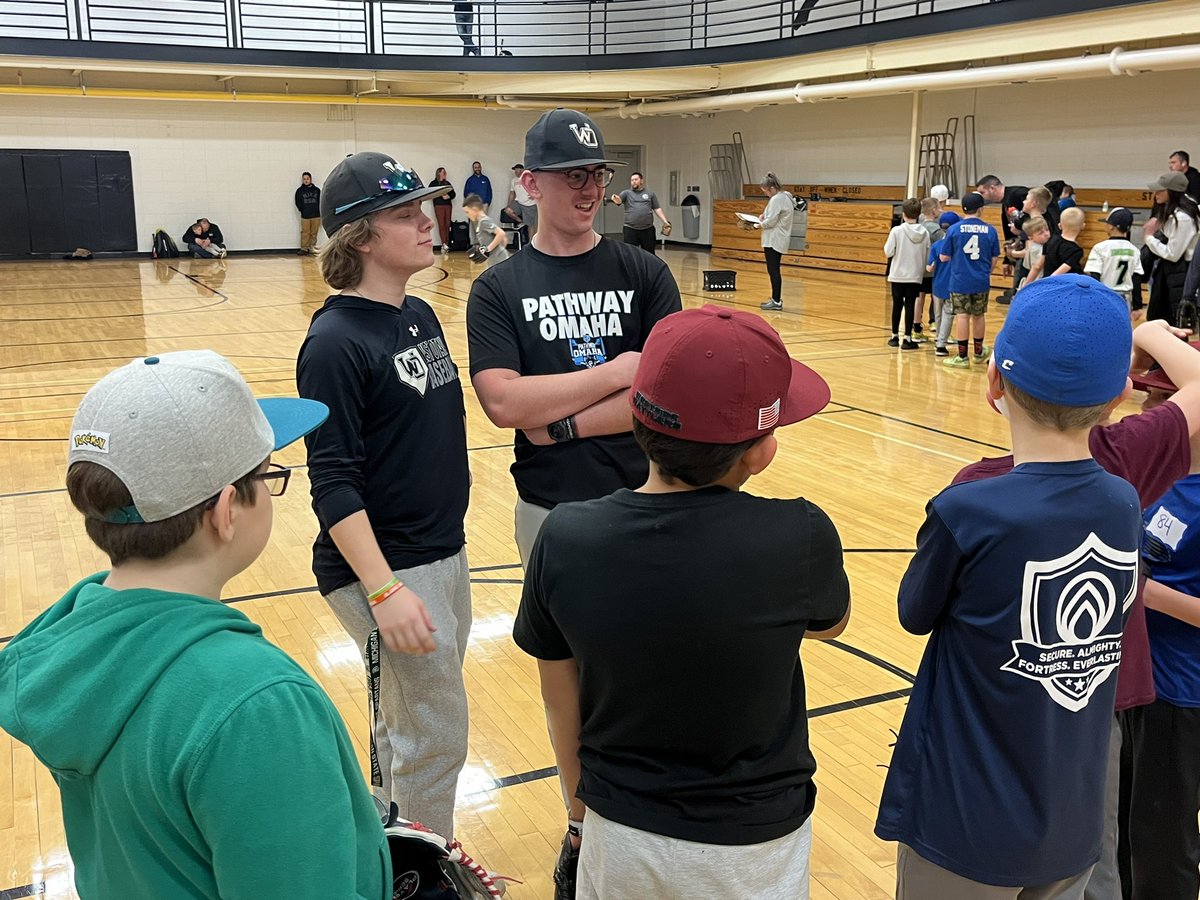 WO__Baseball's tweet photo. What an amazing turnout for the  Little League evaluations! ⚾️ is alive and strong in Holland! Our West Ottawa varsity team was excited to mingle with our future players! Loved the passion and energy and saw many familiar faces from our previous clinics! Go Holland Rec and GO WO! https://t.co/Fi6FL6ZgEU