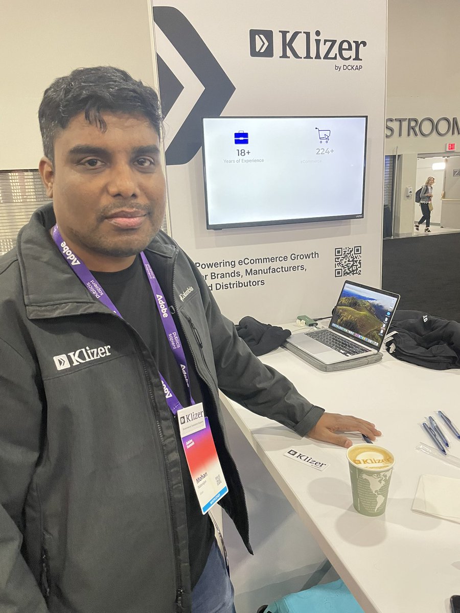 klizer_official's tweet photo. Meet @klizer_official at Booth #691C at #adobesummit and chat over a coffee to know more about how Klizer can help grow your business. #magento https://t.co/1Nc8yy68s2