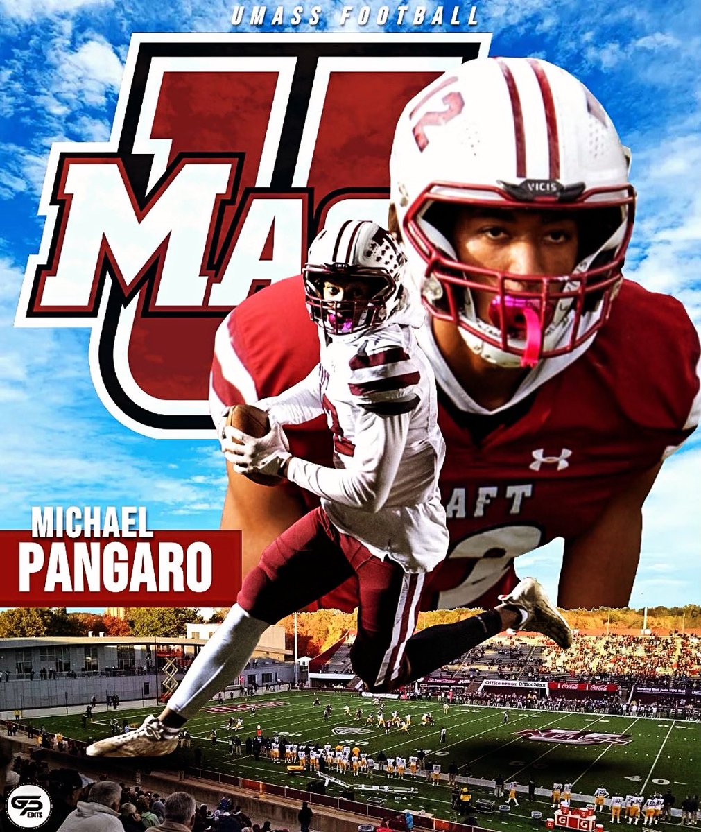 Michael Pangaro (@michaelpangaro) on Twitter photo I’m excited to officially announce my commitment to UMASS! Thank you <a href="/UMassFootball/">UMass Football</a> for having us up to campus today! <a href="/TaftFootballCT/">Taft Football</a> <a href="/FBCoachDBrown/">Don Brown</a> <a href="/CoachMLiv/">Mike Livingston</a> <a href="/FightMA247/">Fight Massachusetts</a> I’m excited to officially announce my commitment to UMASS! Thank you <a href="/UMassFootball/">UMass Football</a> for having us up to campus today! <a href="/TaftFootballCT/">Taft Football</a> <a href="/FBCoachDBrown/">Don Brown</a> <a href="/CoachMLiv/">Mike Livingston</a> <a href="/FightMA247/">Fight Massachusetts</a>