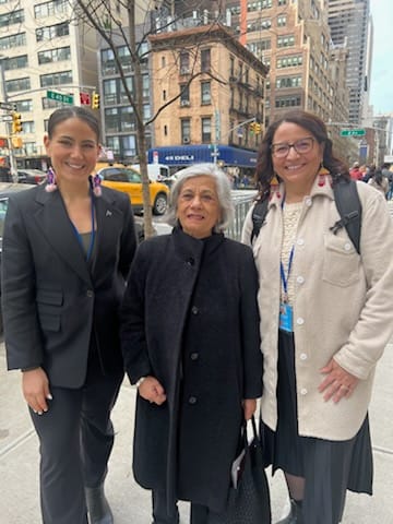 Senator Ratna Omidvar (@ratnaomi) on Twitter photo Sometimes you meet the the most interesting and inspiring Canadians outside of 🇨🇦! Here with <a href="/cassidy_caron/">Cassidy Caron</a> <a href="/MNC_tweets/">MétisNationalCouncil</a> and <a href="/Andrea4MNA/">Andrea Sandmaier</a> <a href="/AlbertaMetis/">Métis Nation Alberta</a> attending the United Nations #CSW68 event in NYC! Keep up the great work! #SenCA #cdnpoli Sometimes you meet the the most interesting and inspiring Canadians outside of 🇨🇦! Here with <a href="/cassidy_caron/">Cassidy Caron</a> <a href="/MNC_tweets/">MétisNationalCouncil</a> and <a href="/Andrea4MNA/">Andrea Sandmaier</a> <a href="/AlbertaMetis/">Métis Nation Alberta</a> attending the United Nations #CSW68 event in NYC! Keep up the great work! #SenCA #cdnpoli
