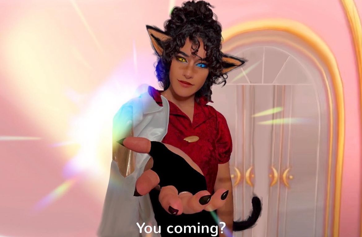 liveactionshera's tweet photo. @Most Cries in sapphic we need a live action shera with the actress @IsabellaElias3 as Catra🥹🌈🌈🌈plsss @Gingerhazing @netflix @NetflixGeeked https://t.co/zCrX5x3Syi