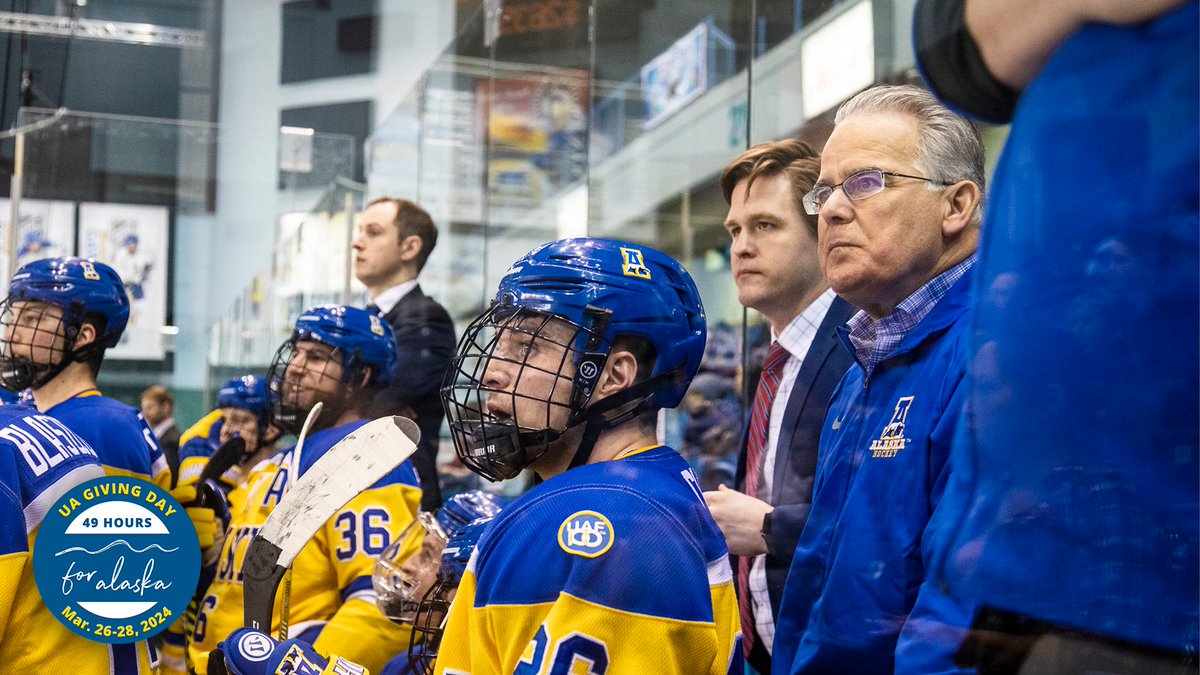 Help the hockey team unlock the Sarah and Dr. Cary Keller Nanook Hockey Scholarship challenge using the link below! 25 donations will unlock a gift of $25,000 to transform the scholarship into an endowment. 🔗 >> bit.ly/nmhsgd24 #NanookNation x #49HoursForAlaska