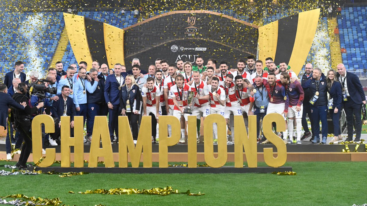 Champions. 🏆🥇 Congratulations!

#Croatia #Family #Vatreni❤️‍🔥
