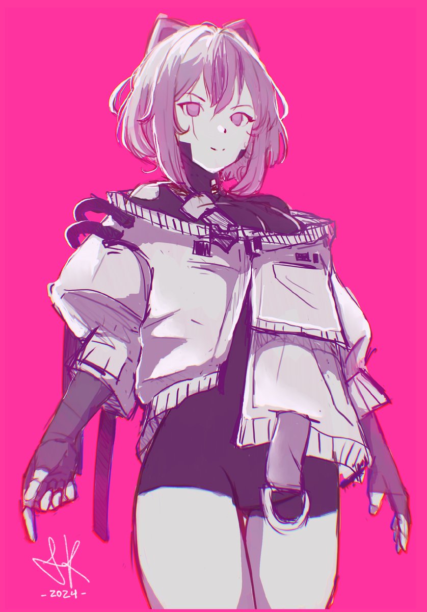 hmm, what do you guys think of Skudi0s with short hair🤔
Might render this fully when I have time! let me know what you think🥰