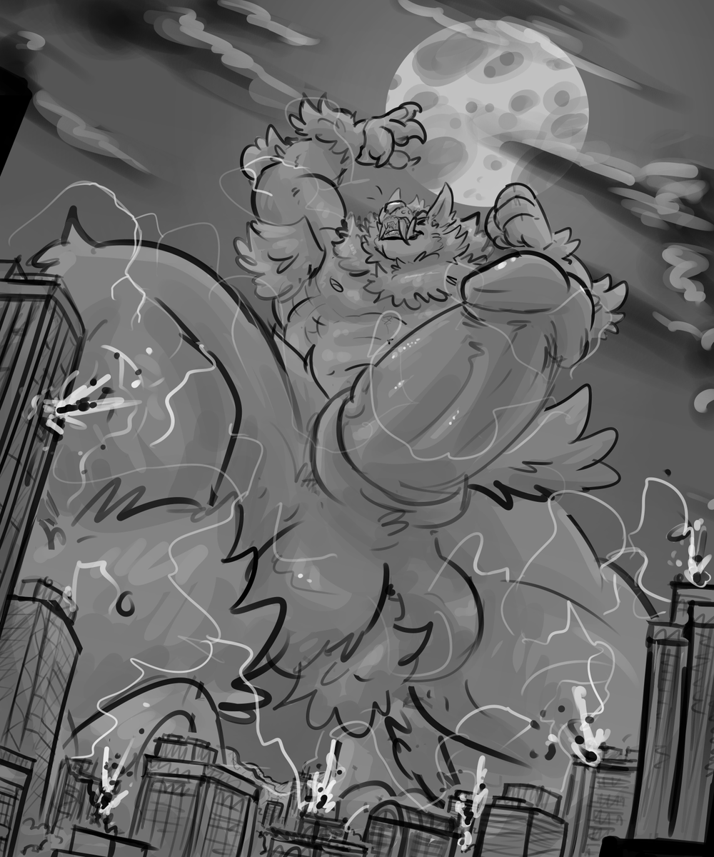 Supermoon + Supercharge! (Comm for @Dialuca01)