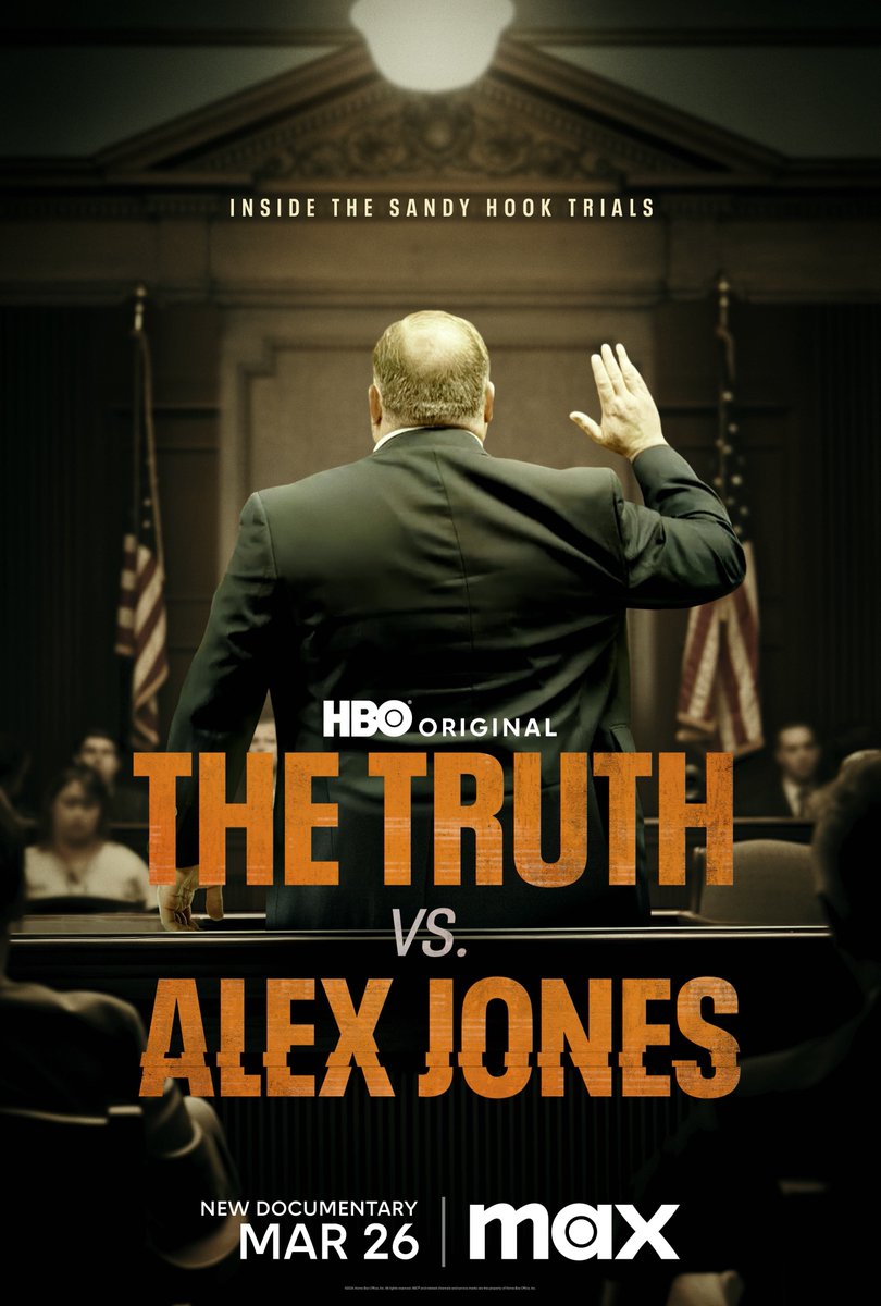 The THE TRUTH VS. ALEX JONES debuts tonight on @HBO & Max. While it's often a tough watch for many reasons it's also a MUST WATCH for even more. #thetruthvsalexjones will hopefully start conversations that need to be had and will open a lot of eyes. Infuriating, sad, and scary.