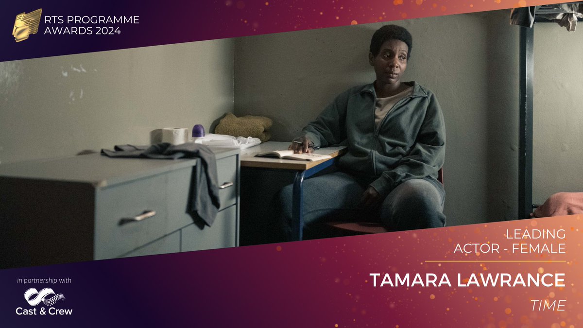 …And congratulations to Bella’s castmate Tamara Lawrance for winning the Leading Actor – Female award for her performance in Time! “This was a deep, layered performance and a beautifully calibrated piece of work,” praised the judges #RTSAwards