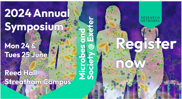 @UniofExeter staff & students: The 3rd annual Microbes & Society Symposium will have flash talks presenting the latest research and will feature a thematic session on food security with Exeter’s Food Network. eventbrite.co.uk/e/microbes-and…