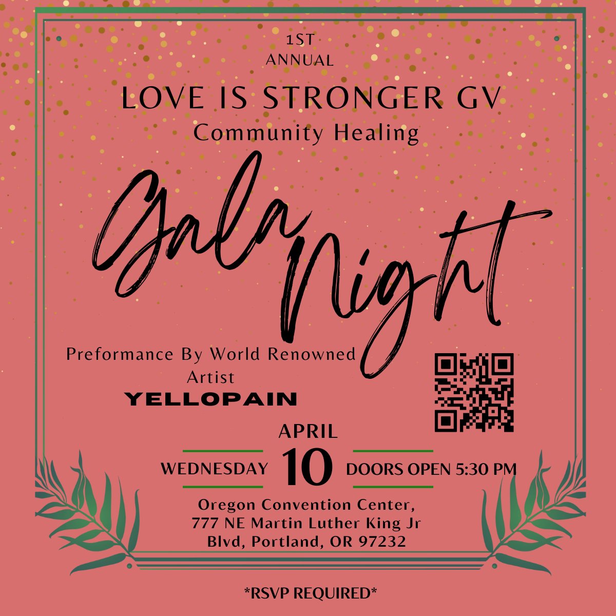 Love is Stronger is doing powerful community violence intervention work in the Portland Metro area. Their work is having a positive impact on reducing cycles of violence in our communities. If you're able to, support their work and attend their gala in April.