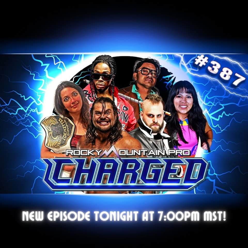 Join us tonight for an extra special episode of CHARGED! Filmed for the first time ever in Cheyenne, WY and featuring Lucha Underground star Martin Casaus, you do not wanna miss the live chat on this one! YouTube.com/@rmpwrestling #rmpcharged #rmp #rmpwrestling…