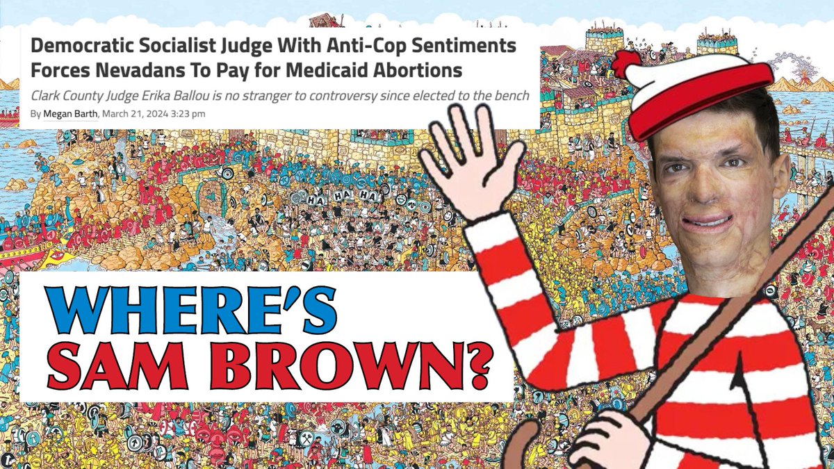 Nevadan parents' rights are under attack… and where’s RINO @CaptainSamBrown? Nowhere to be found. RINO Sam Brown is no different than radical liberal Jacky Rosen: a rubber stamp for Chuck Schumer’s radical anti-America agenda. #Nevada #Reno #LasVegas