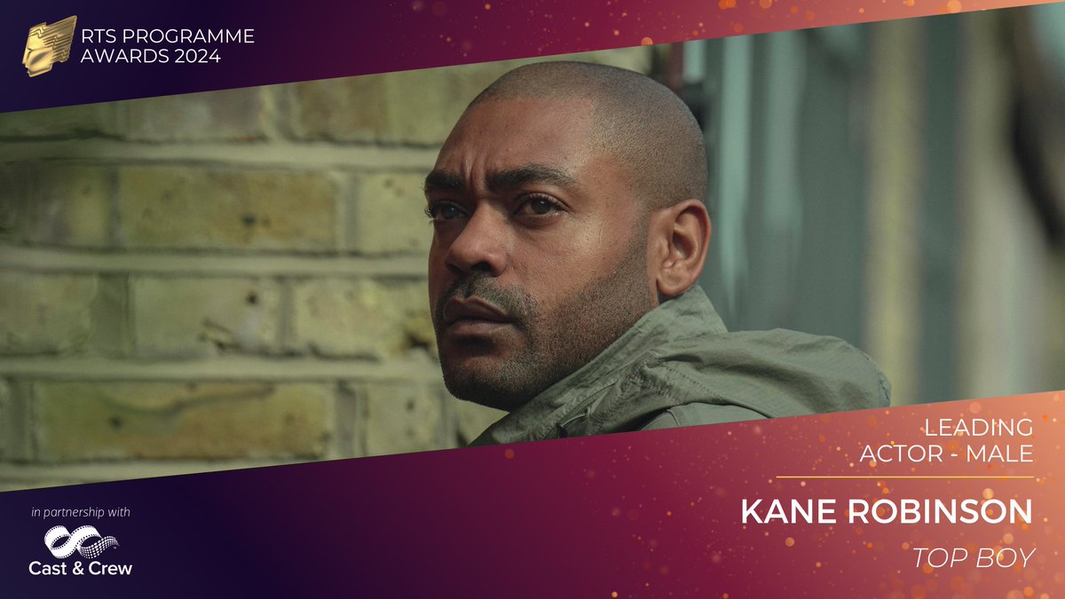 .@TheRealKano takes home the Leading Actor – Male award for his performance in @topboynetflix. Jurors were blown away by his “defining performance”, which they described as “captivating, devastating and deeply complex” #RTSAwards