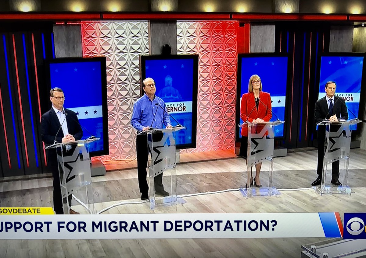 Question: Would you support Donald Trump and federal efforts to support deportations?

Chambers: Yes
Crouch: Yes
Braun: Yes
Doden: Yes 

#INGOVDEBATE