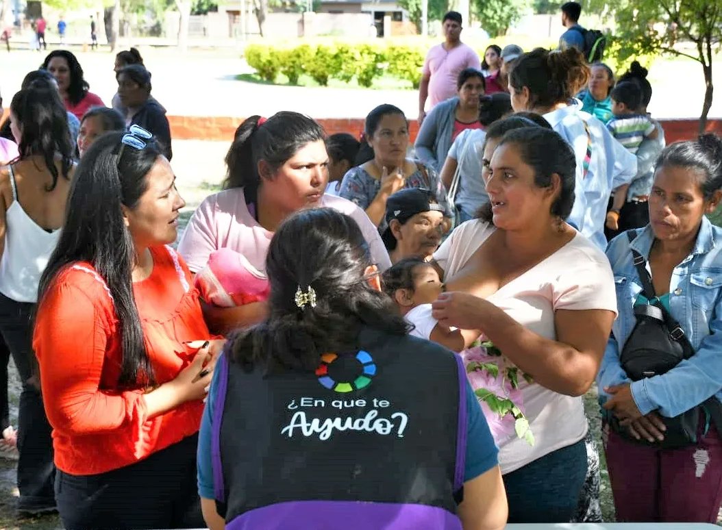 Presentes en El Impenetrable con el Operativo #ÑACHEC ♿ 👨‍🦽👨‍🦯🧏‍♀️ Recorrimos Misión Nueva Pompeya, Villa Río Bermejito y Paraje Nueva Población, donde presentamos junto a diversos organismos el programa social articulado provincial 'ÑACHEC' del Ministerio de... @LeandroZdero