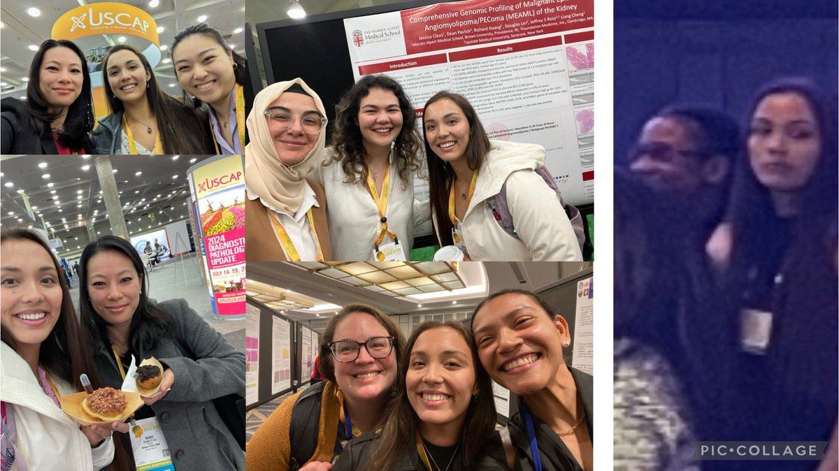 Serica Hallstead, MD (@sericahallstead) on Twitter photo Me⬅️4️⃣: Heart so full at #USCAP2024 with <a href="/bugpod/">Hadel Go</a> <a href="/IslandJewelsena/">Sonja Chen</a> <a href="/KDannheimMD/">Kate Dannheim, MD, FCAP (she/her)</a> <a href="/FaziletGYilmaz/">Fazilet Yilmaz, MD</a> & <a href="/JessicaClaus9/">Jessica Claus, MD</a>
🧡💚
Also me➡️1️⃣: Thinking about missing my microscope besties when I move across the country for residency and #CAP24 and #USCAP2025 are so far away
👯♀️🔬 Me⬅️4️⃣: Heart so full at #USCAP2024 with <a href="/bugpod/">Hadel Go</a> <a href="/IslandJewelsena/">Sonja Chen</a> <a href="/KDannheimMD/">Kate Dannheim, MD, FCAP (she/her)</a> <a href="/FaziletGYilmaz/">Fazilet Yilmaz, MD</a> & <a href="/JessicaClaus9/">Jessica Claus, MD</a>
🧡💚
Also me➡️1️⃣: Thinking about missing my microscope besties when I move across the country for residency and #CAP24 and #USCAP2025 are so far away
👯♀️🔬
