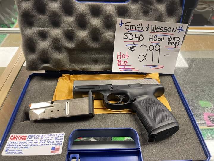 Smith and Wesson SD40 10 Rd mags $299