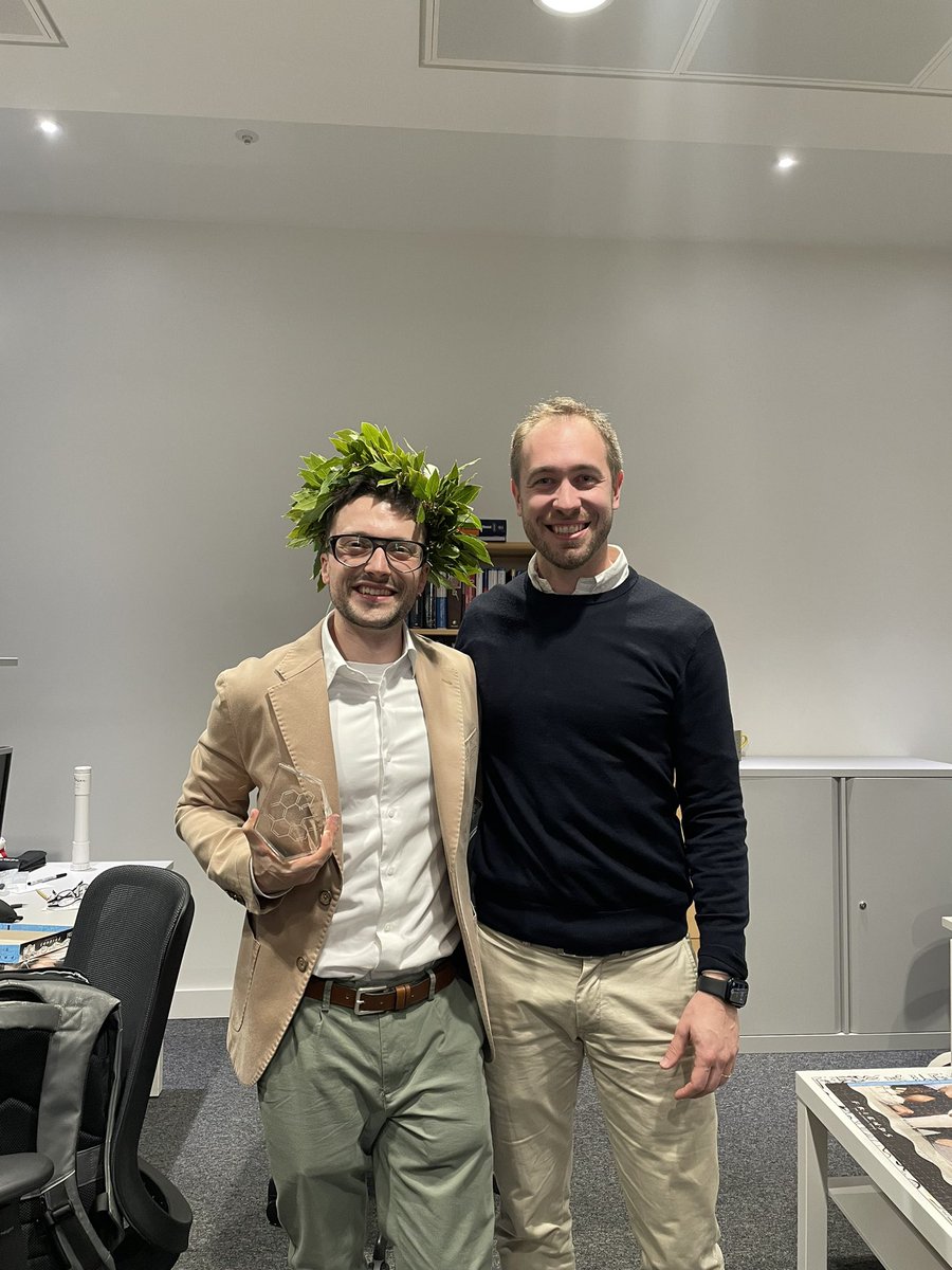 Ladies and gentlemen let me introduce you to Dr Furlan #DrFurli !! Well done Francesco, this is a fantastic milestone for you and our group! @FuchterMatt @impchemistry @Hel4chiroled