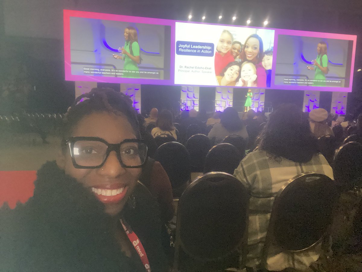 SameciaB's tweet image. It was great #UnitingMinds #IgnitingProgress with you at #ASCD24! Congratulations on your election as President of @Maespmd!