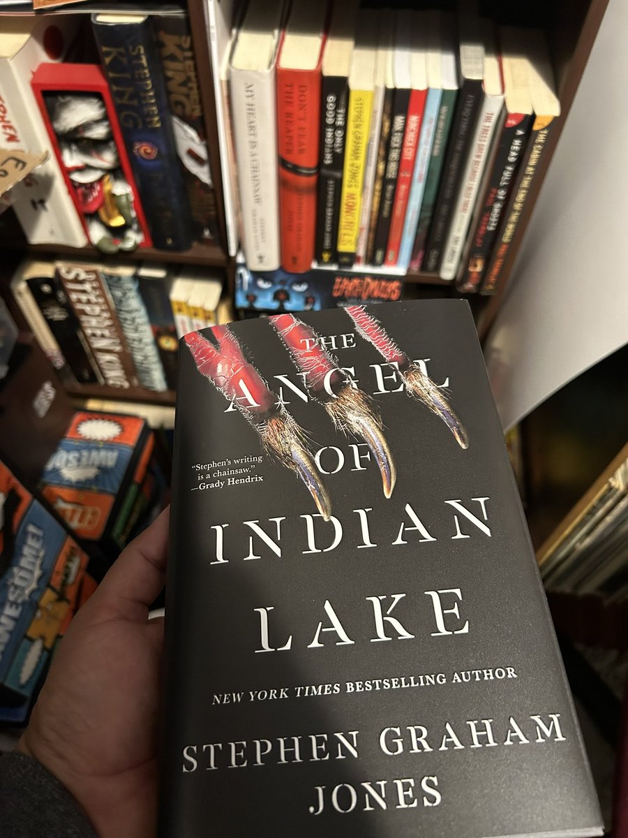 Looking forward to this! #TheAngelOfIndianLake from @SGJ72 #JadeDanielsIsMyFinalGirl #MyHeartIsAChainsaw #DontFearTheReaper