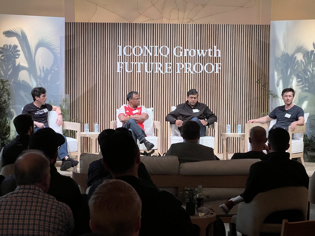 AI—we couldn't not talk about it. In our final panel, Anantha Kancherla, @keithmadams, @nikitabase & @tr_vishwanath share their thoughts on leveraging 3rd party foundational models vs. proprietary models, building differentiated AI products & more.