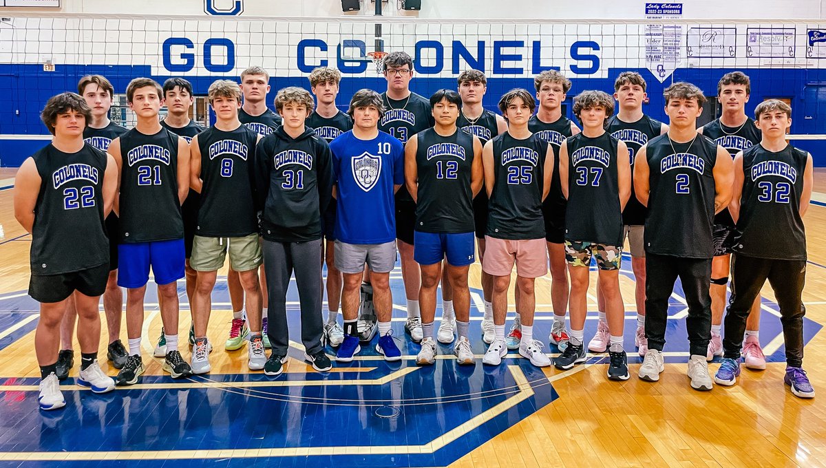 Come out tomorrow for the inaugural OCHS Men's Volleyball match at OC vs The Crimsons from DuPont Manual HS. JV @ 6, Varsity @ 7.
<a href="/LukeShatzer/">Luke Shatzer</a> <a href="/shatzer_grant/">Grant Shatzer 4⭐</a> <a href="/DerekDees5/">Derek Dees</a>  <a href="/KightlingerBRKS/">Brooks Kightlinger</a> <a href="/CameronRoush0/">Cameron Roush</a> <a href="/shatzeramy1/">Amy Shatzer</a> <a href="/IsaacB_2/">Isaac Bowman</a> <a href="/OCColonelNation/">OCColonelNation</a>