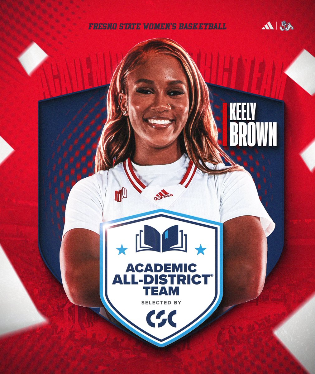 Congratulations to Keely Brown on being named to @AcadAllAmerica 's Academic All-District Team 📚 📰: tinyurl.com/56jw986c