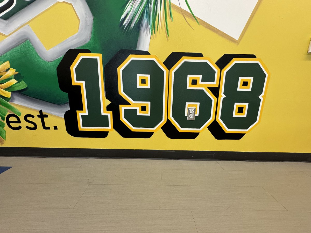 TBradleyMurals's tweet image. ✨THANK YOU @TJCotter for having us @Sharpstown_HS !!! We finished the mural in the cafeteria/commons honoring the school’s history!! We hope everyone loves it as much as we do!!! ….keep watching there is more coming for the Apollos!! 💚💛💚🏹 

(See thread for more pics)