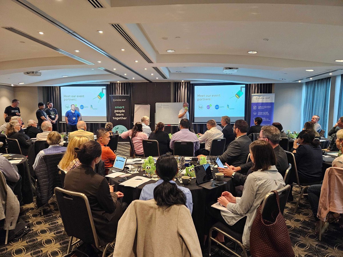 smartersmsf's tweet image. Great day at #MelbourneSMSFDay2024! Learning all about the latest trends and regulations in the SMSF space. #SelfManagedSuper #SMSF #SmarterSMSF