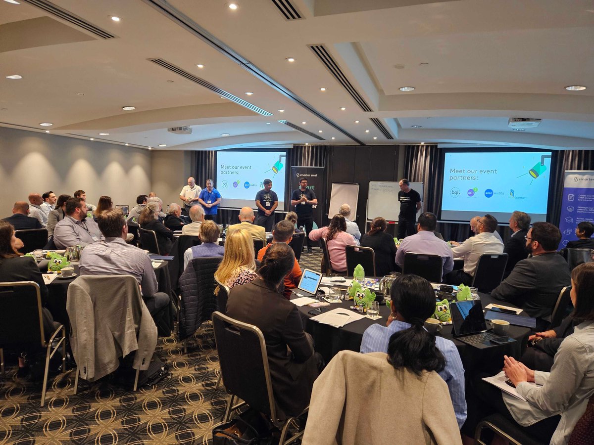 smartersmsf's tweet image. Great day at #MelbourneSMSFDay2024! Learning all about the latest trends and regulations in the SMSF space. #SelfManagedSuper #SMSF #SmarterSMSF