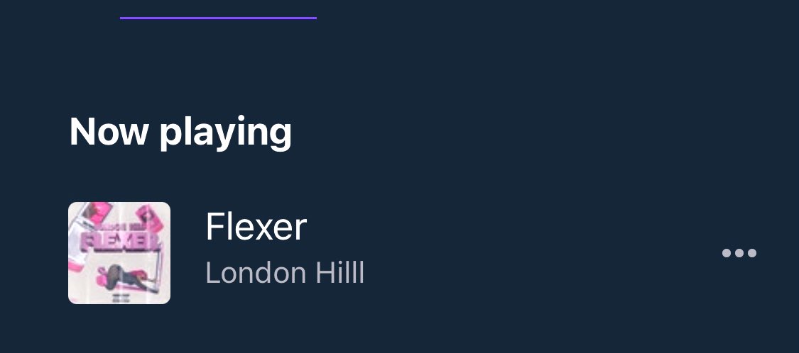NickiBands's tweet image. #Flexer, #LondonHill🎀 ,#Spotify