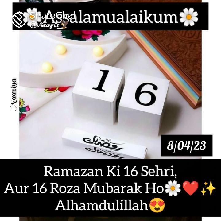 Assalamualaikum 🤎💛
.
Good morning 🤍💜

16th Sehri Mubarak 📿📿

Hameesha khush rahien 💚