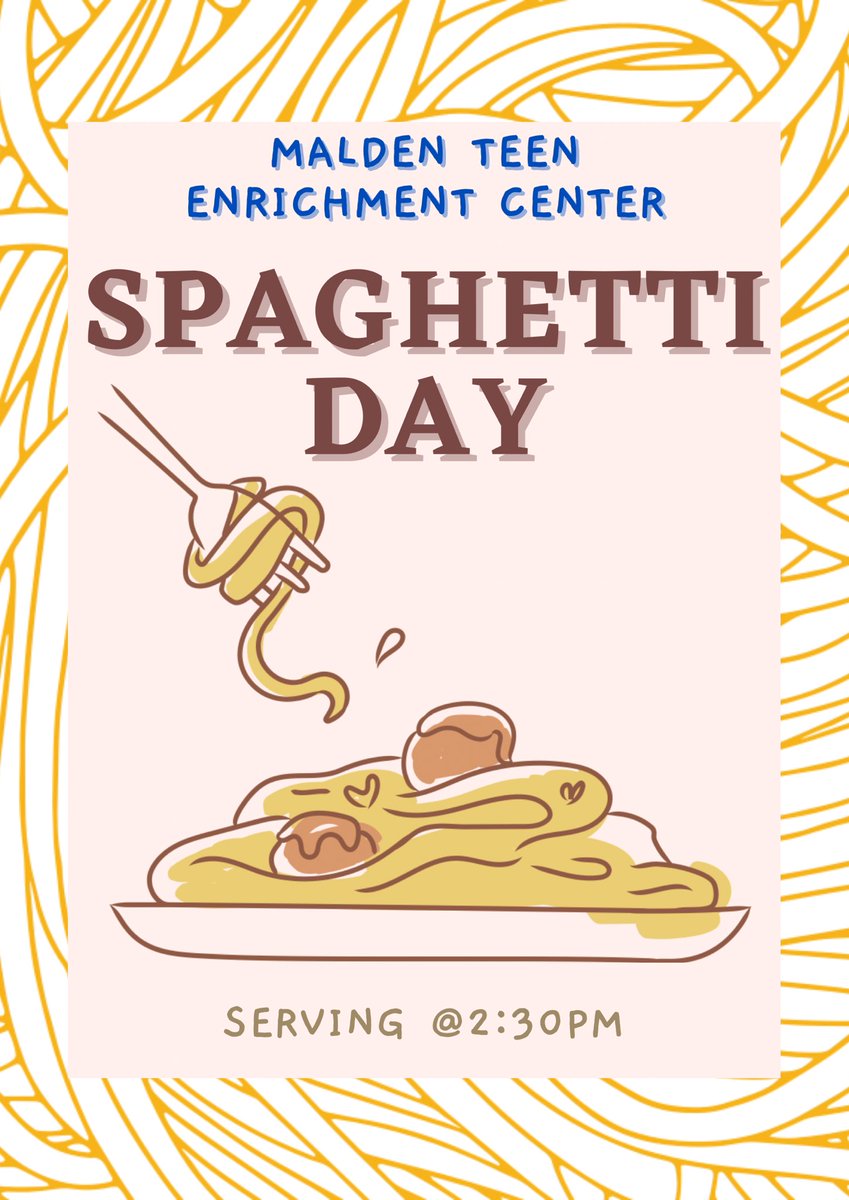 Friendly reminder post!!
.
.
Come on by tomorrow for friendship bracelet making, 2 vs 2 badminton tournament, and spaghetti day
.
.
#gomalden #maldenma #maldenteenenrichmentcenter #youthenrichment #youthengagement #youthempowerment #youthdevelopment #artsandcrafts #badminton