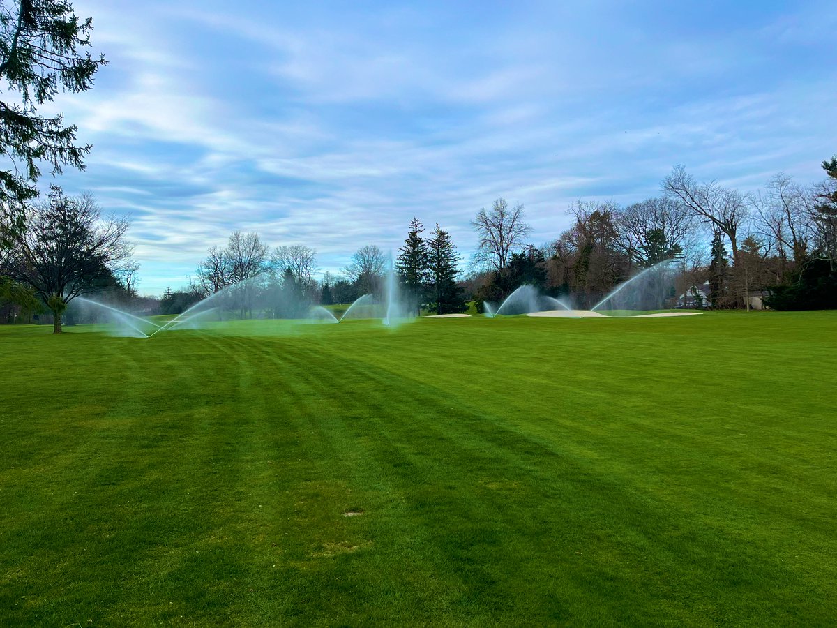 Great walk through at Hempstead Golf &amp; CC today. Their new <a href="/ToroGolf/">Toro Golf</a> #LSM system is ready to go.  Great design by Paul McMahon <a href="/HDIMcMoose/">Paul McMahon</a> and install by National Lawn Sprinkler.  Enjoyed spending the morning with The Legend Joe T. and Steve Perkowski