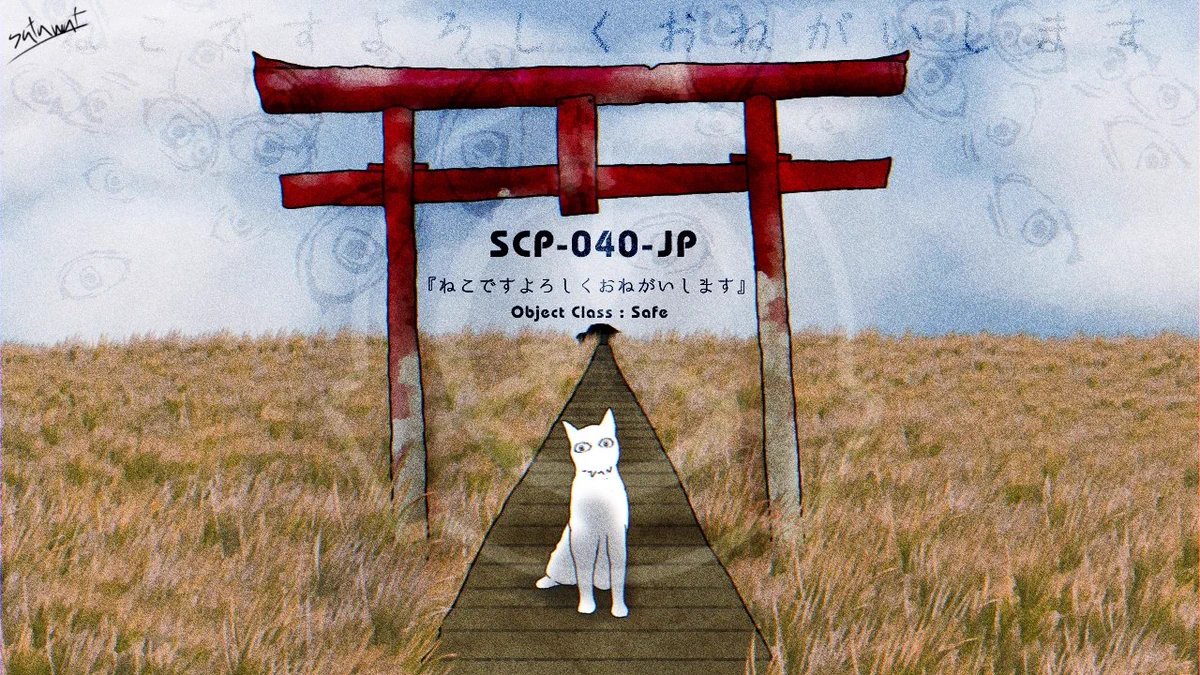 SCP-040-JP (ねこです よろしくおねがいします) アートドール GJonbGfboAEdkRa?format=webp&