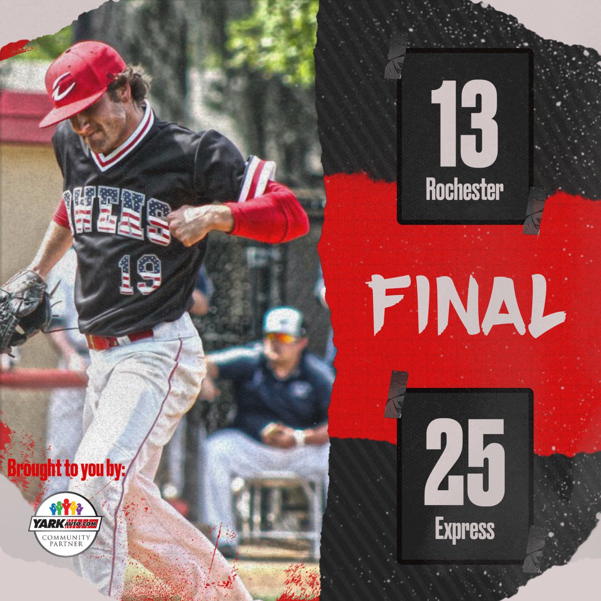 Express Win!!! Total team effort offensively. Every player had at least one hit. @AllenSt27922942 @CullenMcfarland Hoeppner had 💣’s @_ChrisCleveland gets the win on the mound.