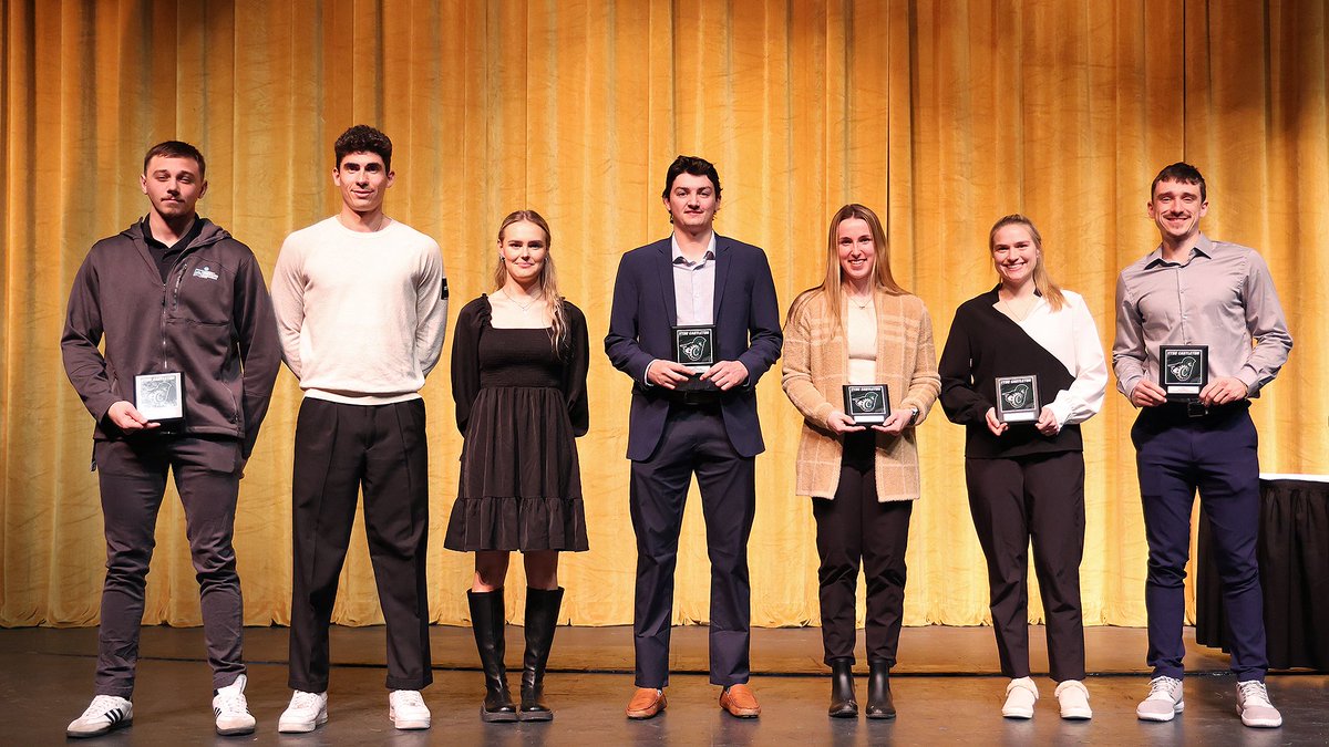 For the second year in a row, <a href="/CastletonWBB/">Castleton Women's Basketball</a> claimed the President's Cup for Academic Excellence as VTSU Castleton honored its winter student-athletes on Tuesday night.
 castletonsports.com/news/2024/3/26…