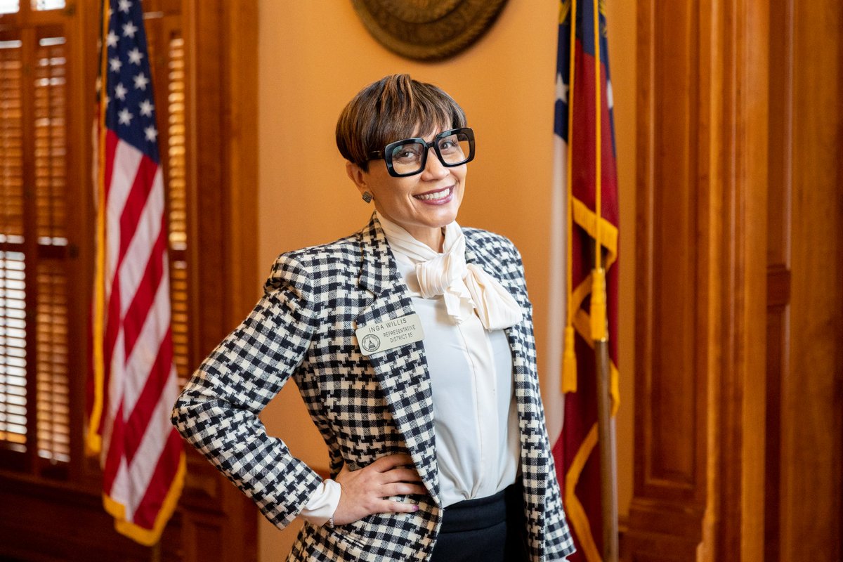 OK. Yes. I dropped the ball, but it's because I wanted to get fresh pics of our winner! Your votes decided... Congrats, @willisforGA! THE best-dressed state lawmaker in all of Georgia!! Thanks to all 16 for humoring my silliness. #gapol @ajc #AJCBestDressed #MayasBestDressed