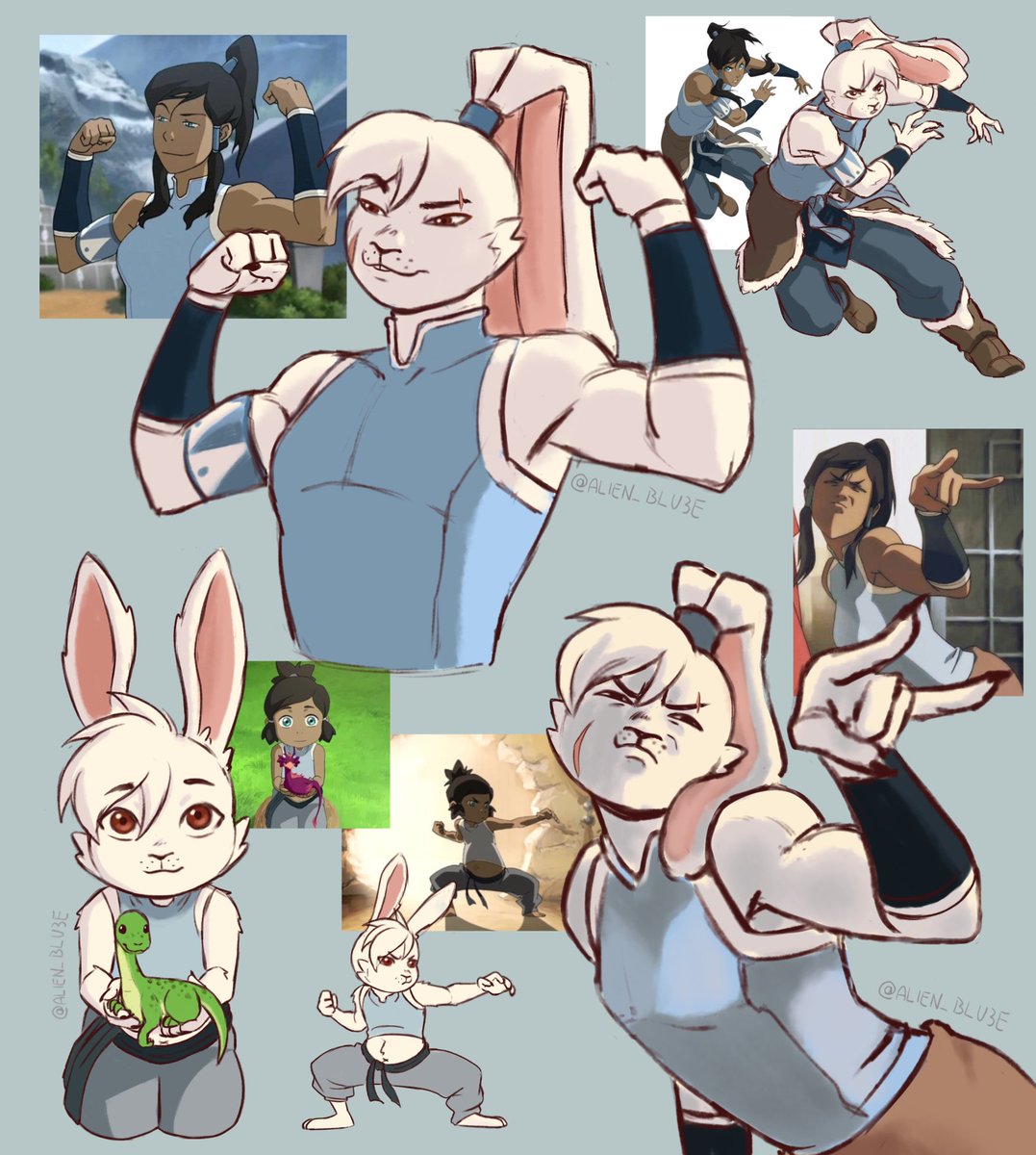 Alien_blu3e's tweet image. I’M STILL ALIVE!!!

Korrasagi save me 
#SamuraiRabbit #Usagiyuichi