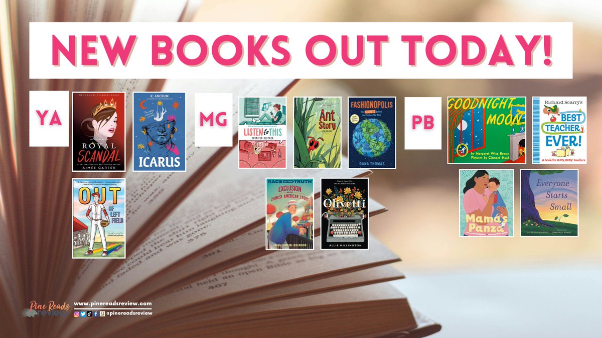 Happy Pub Day! Check out our list of books that were published today here! tinyurl.com/march-pub-list 📚