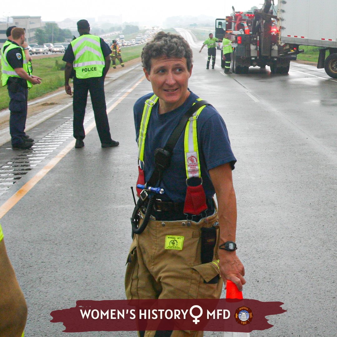 Women’s History @ MFD: Laura Laurenzi joined MFD in 1988. She was the first woman to achieve the rank of Assistant Chief, in 2013. She helped shepherd the development of our Community Paramedicine program, which has gone on to make a widespread positive impact in our community.