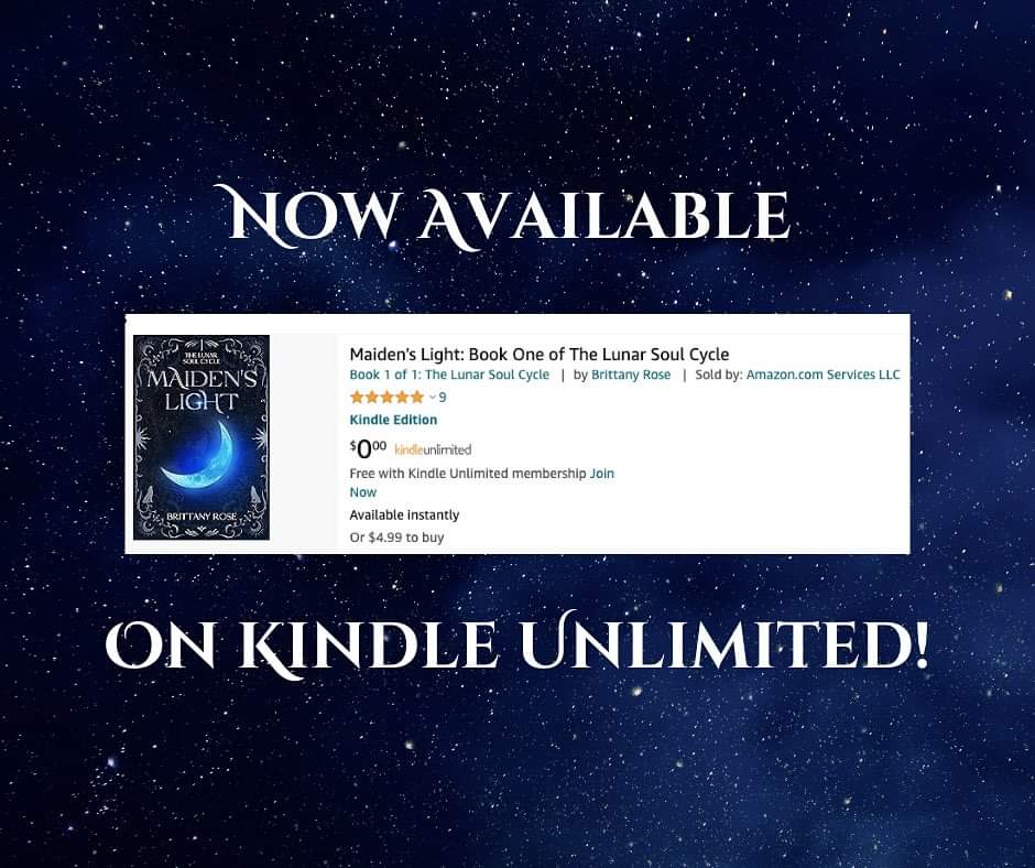 The Seeker's Novel is now on Kindle Unlimited!

amazon.com/Maidens-Light-…

#KindleUnlimited #newadult #writersoftwitter #Novel #urbanfantasy
