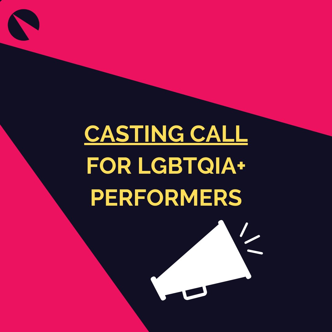 CASTING CALLING: We’re looking for LGBTQIA+ performers for an upcoming project! For more information visit the link below 👇 ow.ly/co7m50R2MM6 #theatre #castingcall #performers #queertheatre