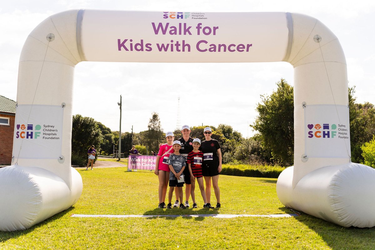 Incredibly proud of our staff and players who took part in the @schf_kids' Walk for Kids with Cancer over the weekend! #WSW