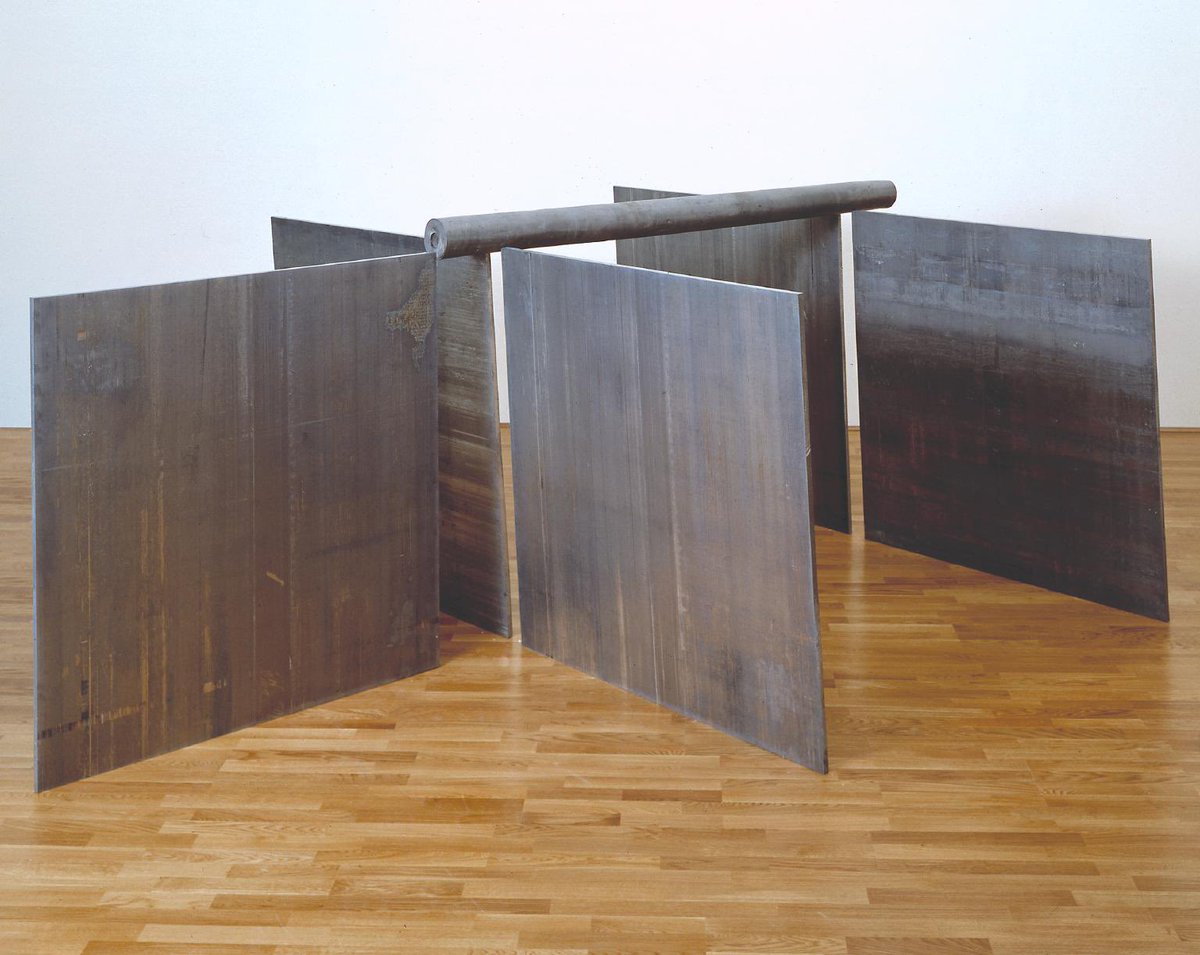 RIP Richard Serra, an artist of uncompromising ambition and invention—monumental in every possible sense. His art is about balance and risk, conjuring drama and surprising sensuality from massive abstract forces. An era now closes.