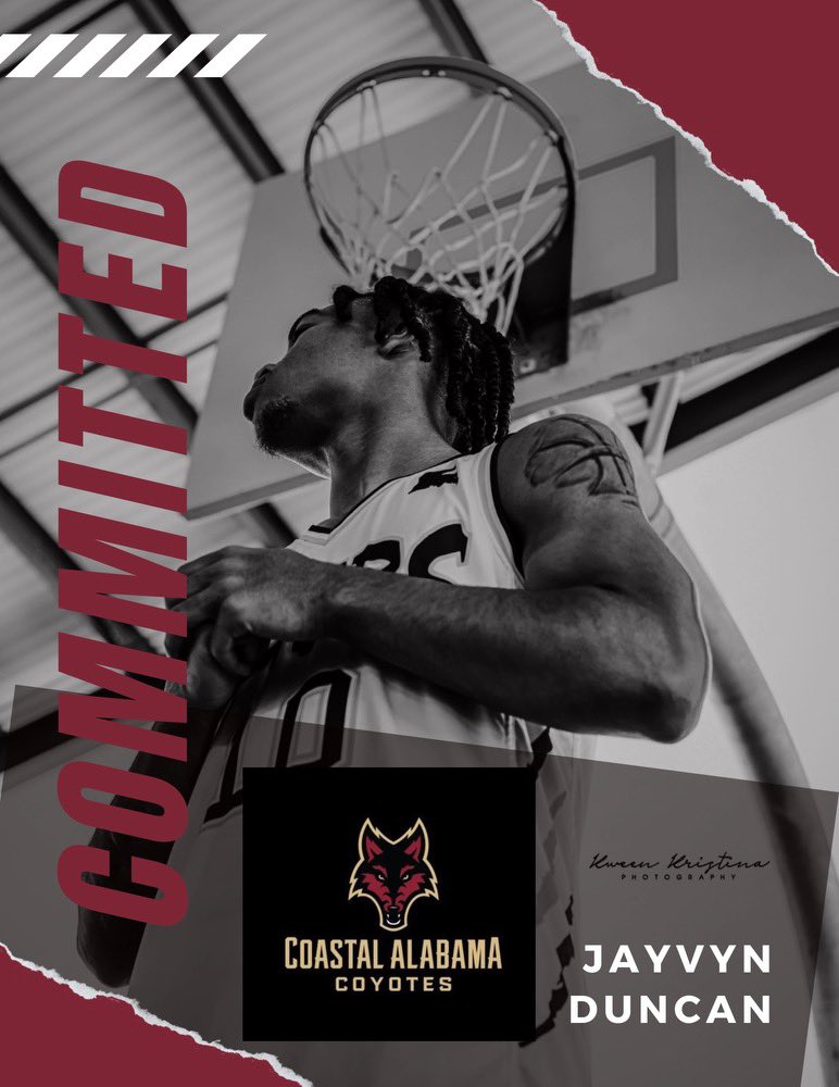 After careful consideration with my family and coaching staff,  I will be furthering my basketball career at Coastal Alabama Coyotes🐺❤️🖤💛  #agtg #gocoyotes