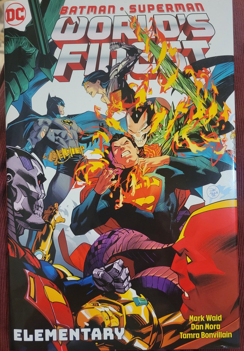 Just finished the 3rd volume of the #DCComics #WorldsFinest #Batman #Superman #MarkWaid #DanMora #Metamorpho #Robin #Supergirl #DoomPatrol #Amazo #JLA #TeenTitans #MetalMen #ChallengersofUnknown