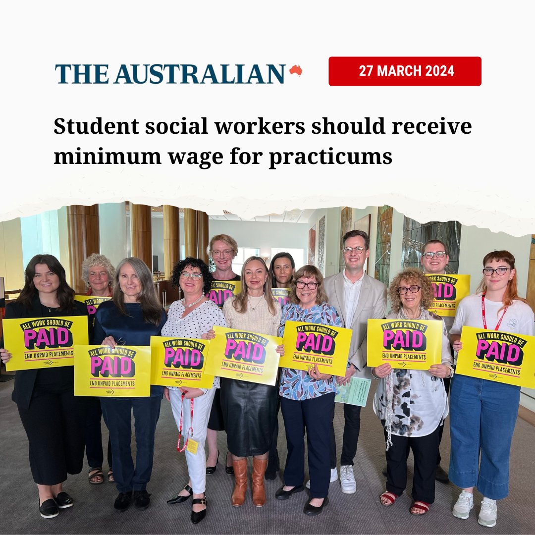 All work should be paid. It’s time to end unpaid student placements for social workers.