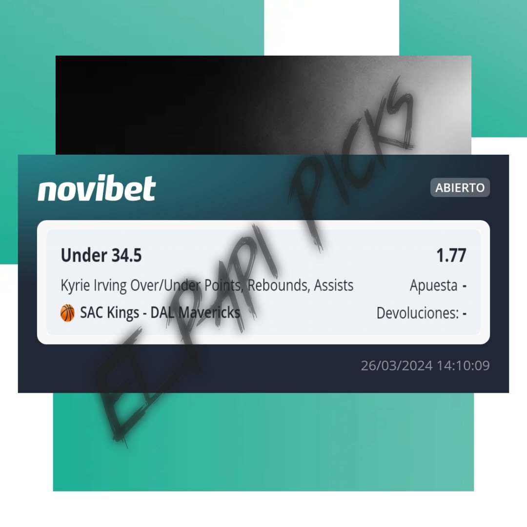 ElPapiPicks's tweet image. Y vamos con esta ultima del dia...

#casinomexico
#apuestasdeportivas
#apuestasvip
#apuestasmexico
#parleys
#stake10
#bets
#betsvip
#nbapuestas
#nhlapuestas
#futbolapuestas
#stakazo