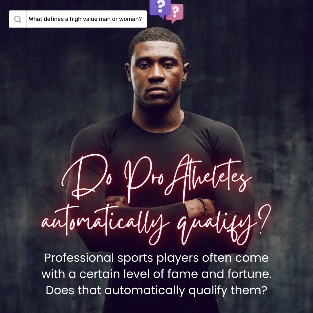 Pro athletes: fit, famous, rich, but are they automatically high-value men? Let's tackle this stereotype. #BeyondPhysical #highvalueman #highvaluewoman #whatishighvalue #datingtips #datingapp #readiiapp #relationshipcoach #areyourelationshipready